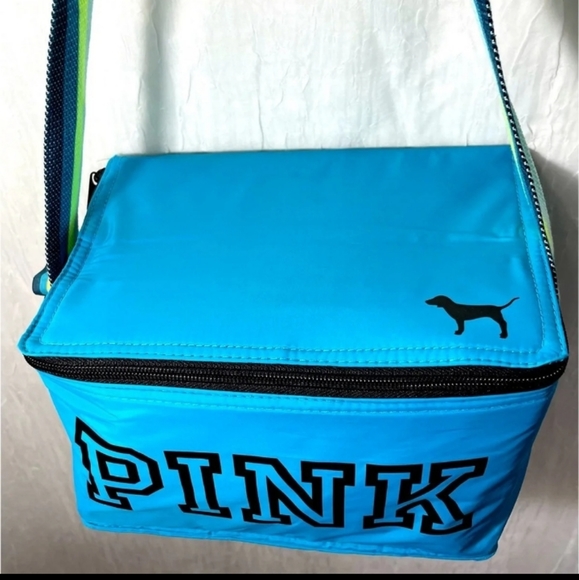 Pink Victoria's Secret insulated lunch bag
